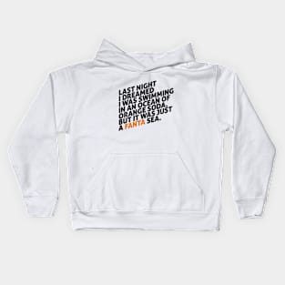 Orange soda Kids Hoodie